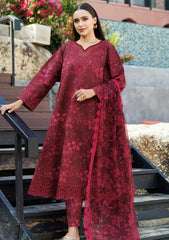 Lawn - Farasha - Aurea - Eid Summer 25 - Merlot Muse