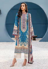 Lawn - La Elise - Elora - Unstitched - LE24#007 - Iris