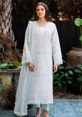 Lawn - Marjjan - Seraya - Embroidered 25 - MBL#18-A - MINT GREEN