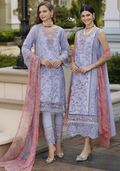 Lawn Collection - Saadia Asad - Eid Handwork - Laserkari - D#2