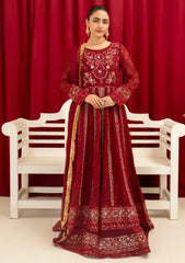 Pret Collection - Manahils - Jal Pari - B 007-Maroon