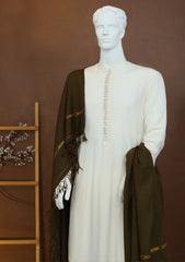 Men Shawls - Wool Shawls - D#30 - D Mehndi