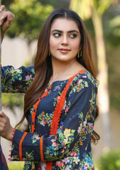 Lawn - Sidra Aleem - Print Series 25 - Black