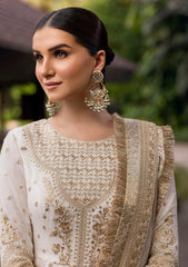 Lawn - Faiza Saqlain - Zinnia Luxury 25 - Lily