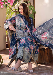 Lawn - Myeesha - Lamhay - Luxury 25 - MS-1019 - ZOHRA