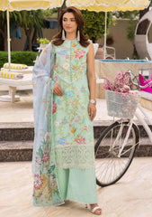 Lawn - Saad Shaikh - Mojito - Printed 25 - SS#1101 - Mintara