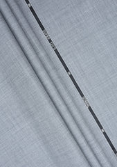 Scabal Silver Cloud Super 120's Wool Fabric - S Grey