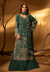 Formals - Aylin - Silk Edit - Unstitched 25 - Green Slate