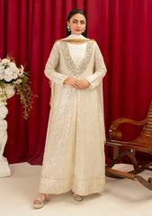 Pret Collection - Manahils - Safiyya - KURTI 135 - Off White