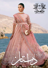 Lawn - Alif - Dastan Luxury - ADL25#04 - Flair