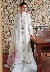 Lawn - Cross Stitch - Eid Edit-II - LWN#0211 - GARDEN IVORY