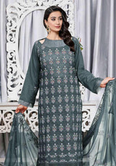 Lawn - Meemsey - Eid Luxury - Vol 02 - Gul Posh - Taupe