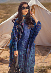 Lawn Collection - Al Zohaib - Mahiymaan - Eid Edit - ALM24#01 - Sapphire Shadow