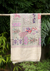 Pashmina Ari Work Scarf D - 31 - Fawn 2
