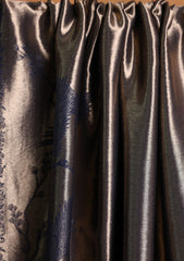 Silk Zari Jamawar Shawl D#48 - N Blue