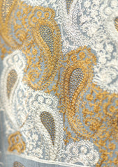 Pashmina Ari Work Scarf D - 01 - Grey