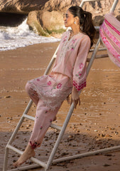 Lawn - Crimson - Flow - CF25#6B - Floral Crush