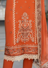 Lawn - Azam Arts - Saffron Premium 25 - D#1710