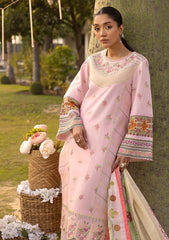 Pret - Tessa - Luxury Lawn 25 - D#04 -Blush Bloom