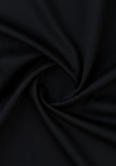 Elite Men TR Topical Red Selvage Plain Wash & Wear - Black