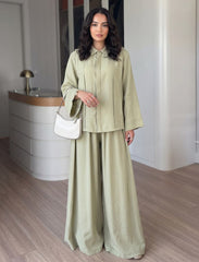 Pret - Moven - Button Down Grace Set - Sage Green