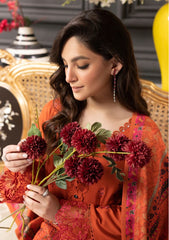 Winter Collection - Rang Rasiya - Carnation Khaddar Shawl - Anya - D#06