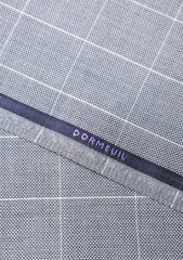 Dormeuil Amadeus 365 Wool Fabric - B Grey