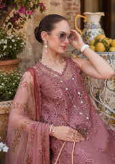 Lawn - Noor by Saadia Asad - Luxury Eid - Schiffli Laserkari 26 - D#01