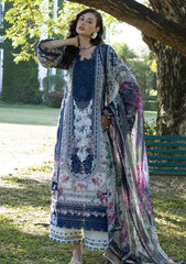 Lawn - Elaf Premium - Signature Embroidered Prints 26 - ESA#02A - VERONICA