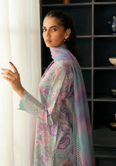 Lawn - Afrozeh - Day Break - Printed Kari - AL-25-V11-07