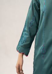 Lawn - Rayasha - Embroidered - RL#1304 - Turquoise charm