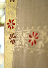 Ari Work Wool Shawl D - 105 - Brown