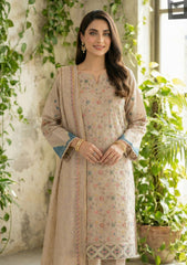Formals - Riwaj - Fancy Net - 2 Pcs Suit - CND#2783 - Beige