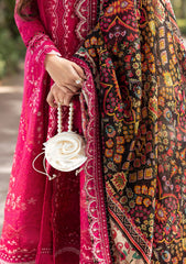 Lawn - Faiza Saqlain - Zinnia Luxury 25 - Verda