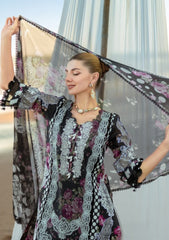 Lawn - Elaf Premium - Signature - Embroidered - ETS#2B - PROM NIGHT