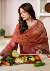 Winter - Humdum - Onora Embroidered Khaddar 26 - D#09