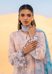 Lawn Collection - Cross Stitch - Eid Lawn 2 - SL24#24 - Peach Dust