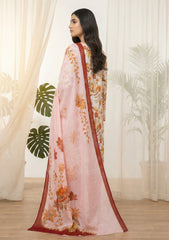 Lawn - Rubaaiyat - Digital Printed 26 - 2 By 2 - D#13 - White