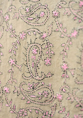 Needle Work Wool Shawl D - 79 - Skin