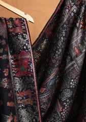 Pashmina Zari Jamawar Shawl D#119 - Black