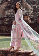 Lawn - Marwat Textiles - Gulmina - Luxury 25 - Vol-II - D#08 - PINK SCAPOLITE