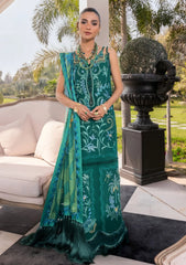 Lawn - Crimson - Flow Unstitched 26 - CFD#3B - BEAUTY IN BLOOM