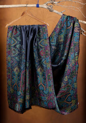 Pashmina Zari Jamawar Shawl D#06 - Blue