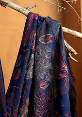 Karandi Embroidered Shawl D#06 - N Blue
