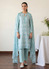 Formals - Rubaaiyat - Shamoz Silk 26 - RSS#02 - Sea Green