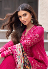 Lawn - Faiza Saqlain - Zinnia Luxury 25 - Verda