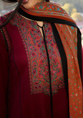 Winter Collection - Jugnu by Hussain Rehar - Autumn Winter - Ember