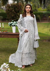 Lawn - Paras By Pasha - Bloom & Beyond - Eid 25 - Ash Bloom