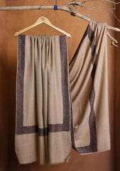 Pashmina Embroidered Border Shawl D#01 - Skin 3