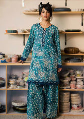 Lawn - Nureh - Ballerina Printed Chikankari 26 - NU2#196